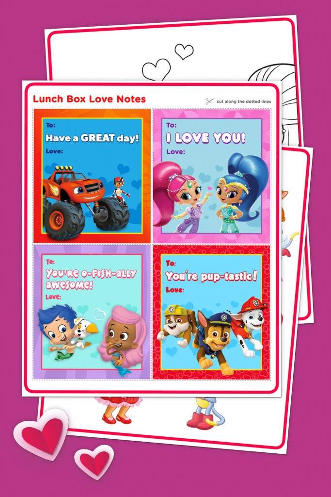 Nick Jr. Valentine's Day Activity Pack | Nickelodeon Parents