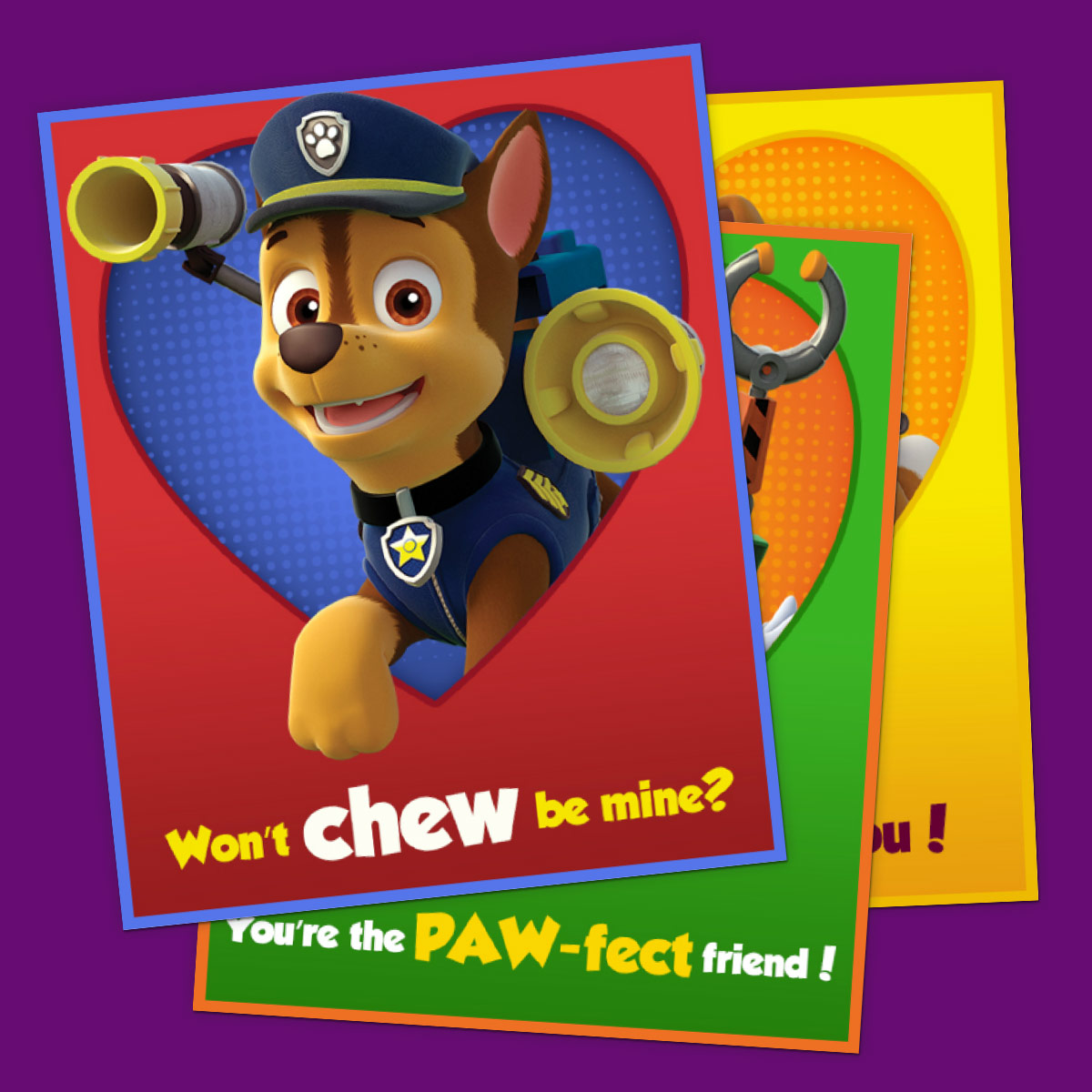 PAW Patrol Valentines