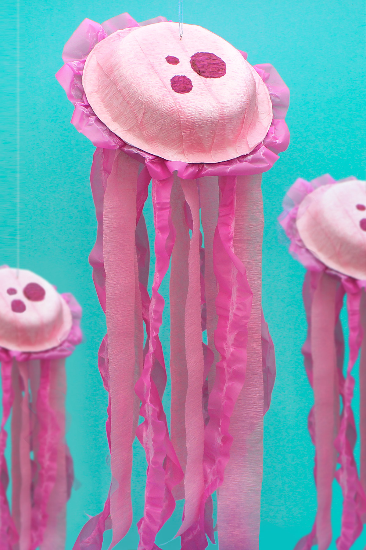 Spongebob Squarepants DIY Jellyfish Umbrella and Plankton Paper Roll Craft!  – SKGaleana