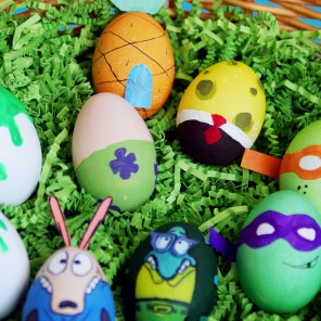 DIY Nickelodeon Easter Eggs