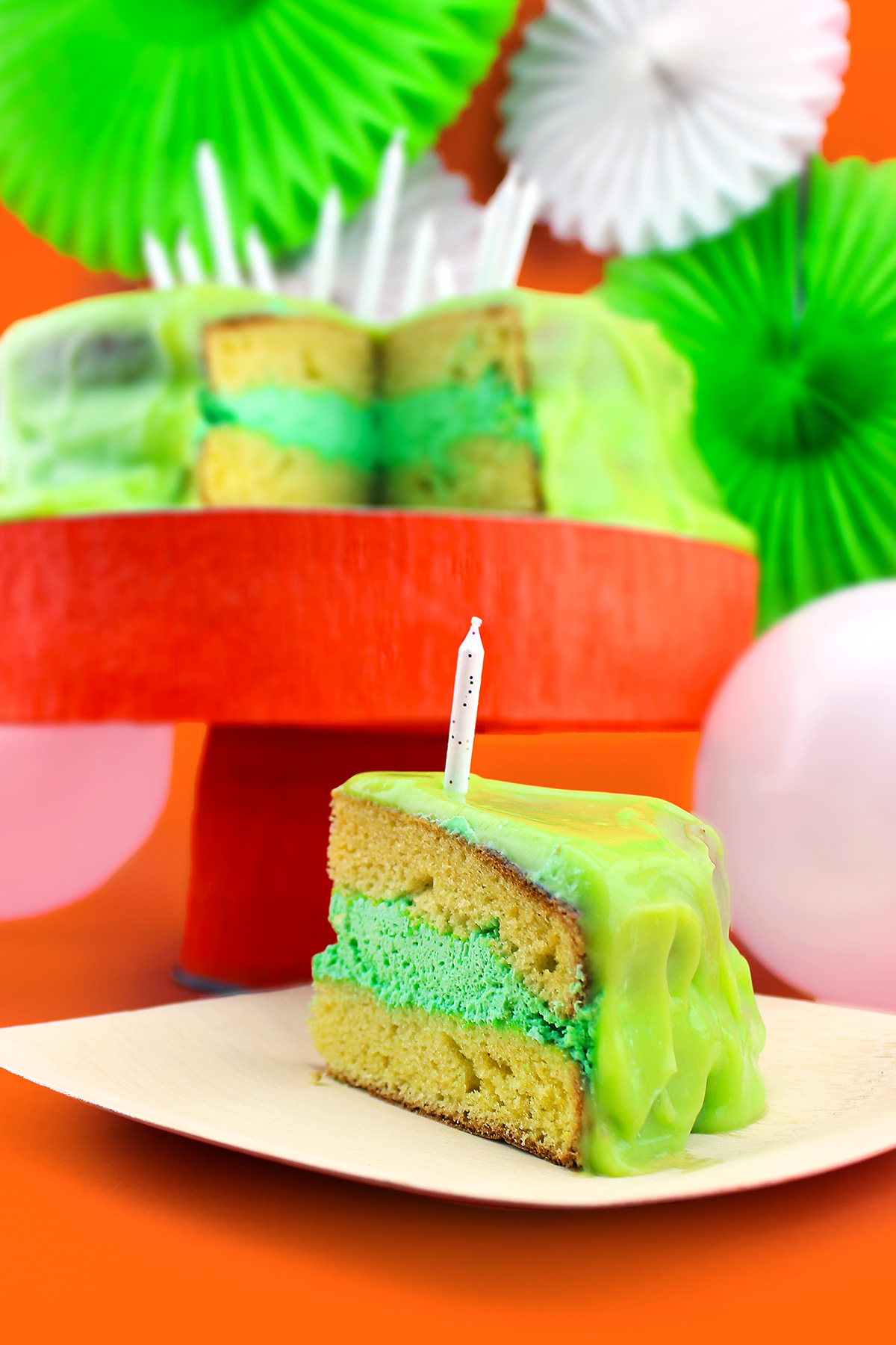 Nickelodeon Birthday Slime Cake