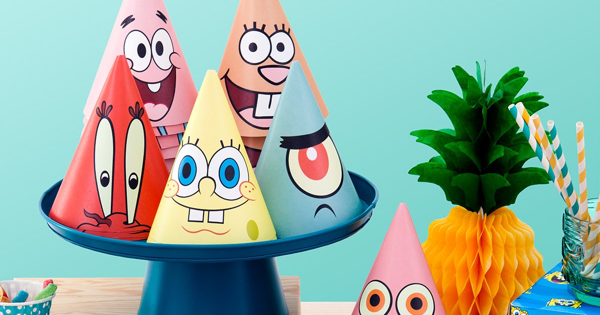 patrick star birthday hat