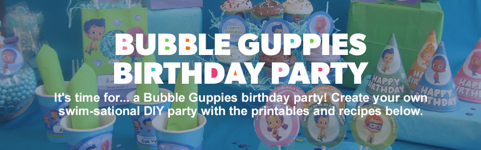 Bubble Guppies Birthday Party