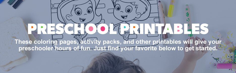 Preschool Printables