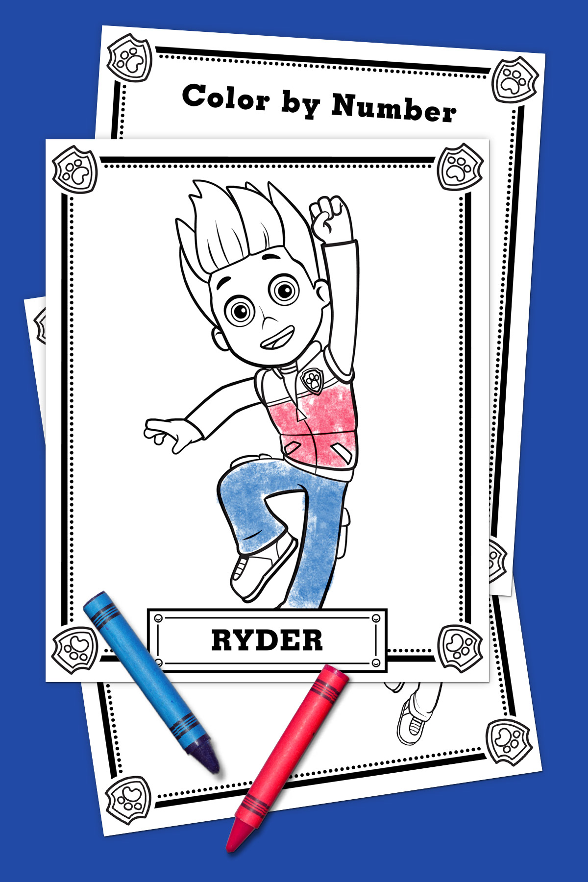 PAW Patrol Ryder Coloring Pack