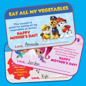 Mother’s Day Coupons!
