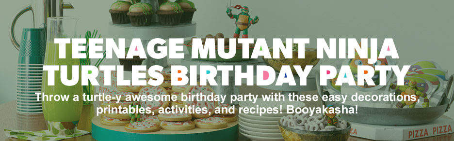 Teenage Mutant Ninja Turtles Birthday Party