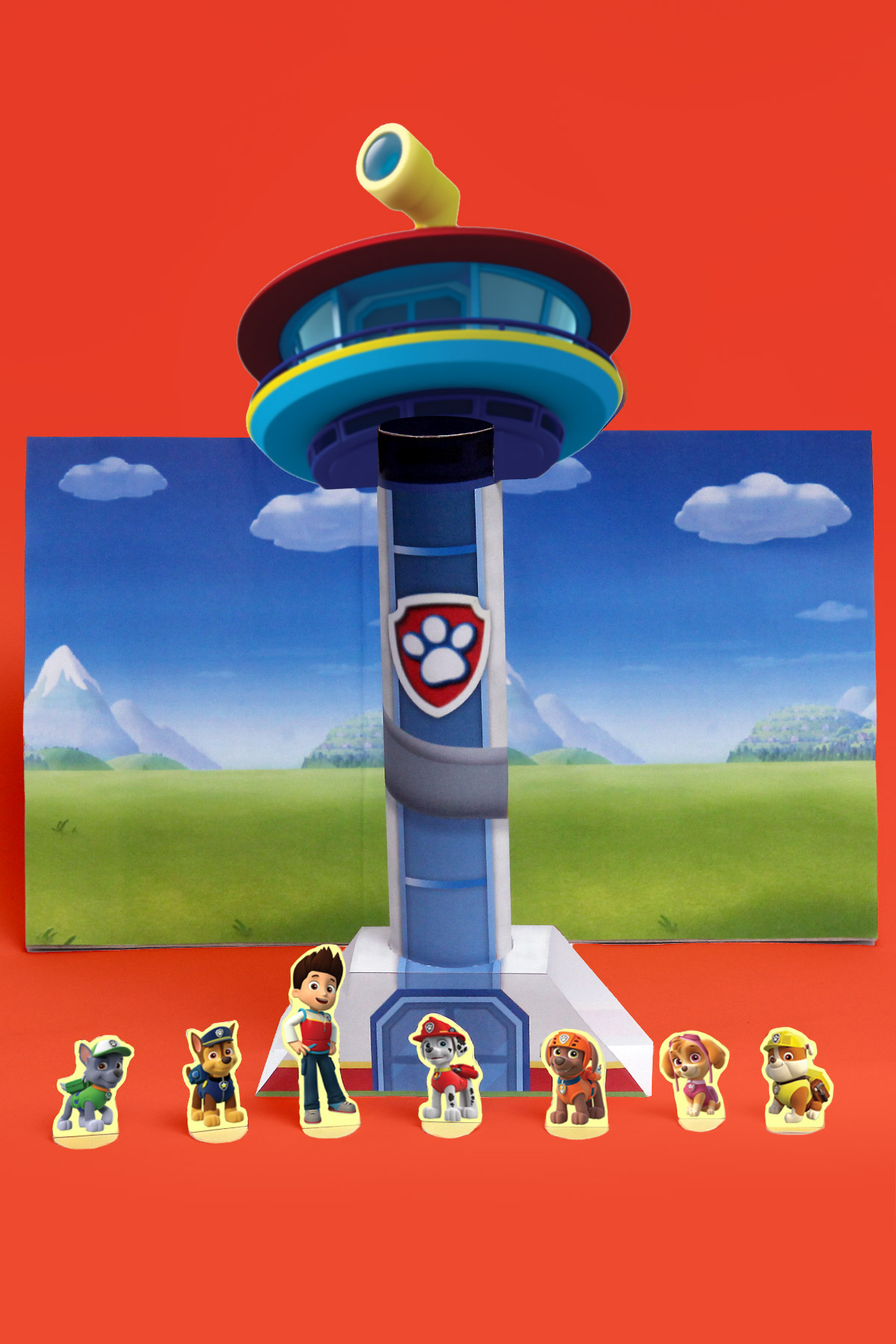 PAW Patrol Look-Out Tower Theater Craft