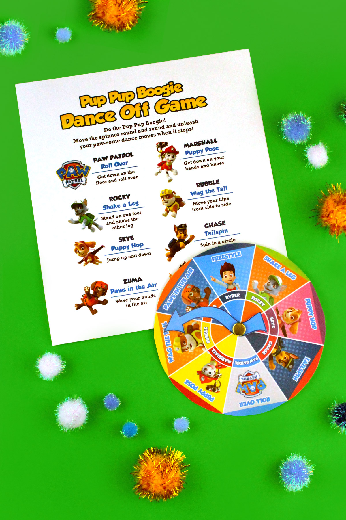 PAW Patrol Pup Pup Boogie Game