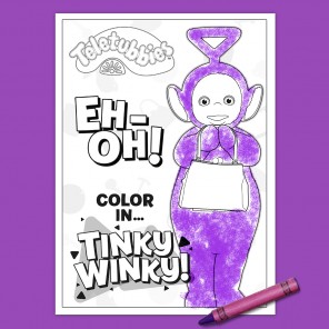 Color in Tinkywinky!