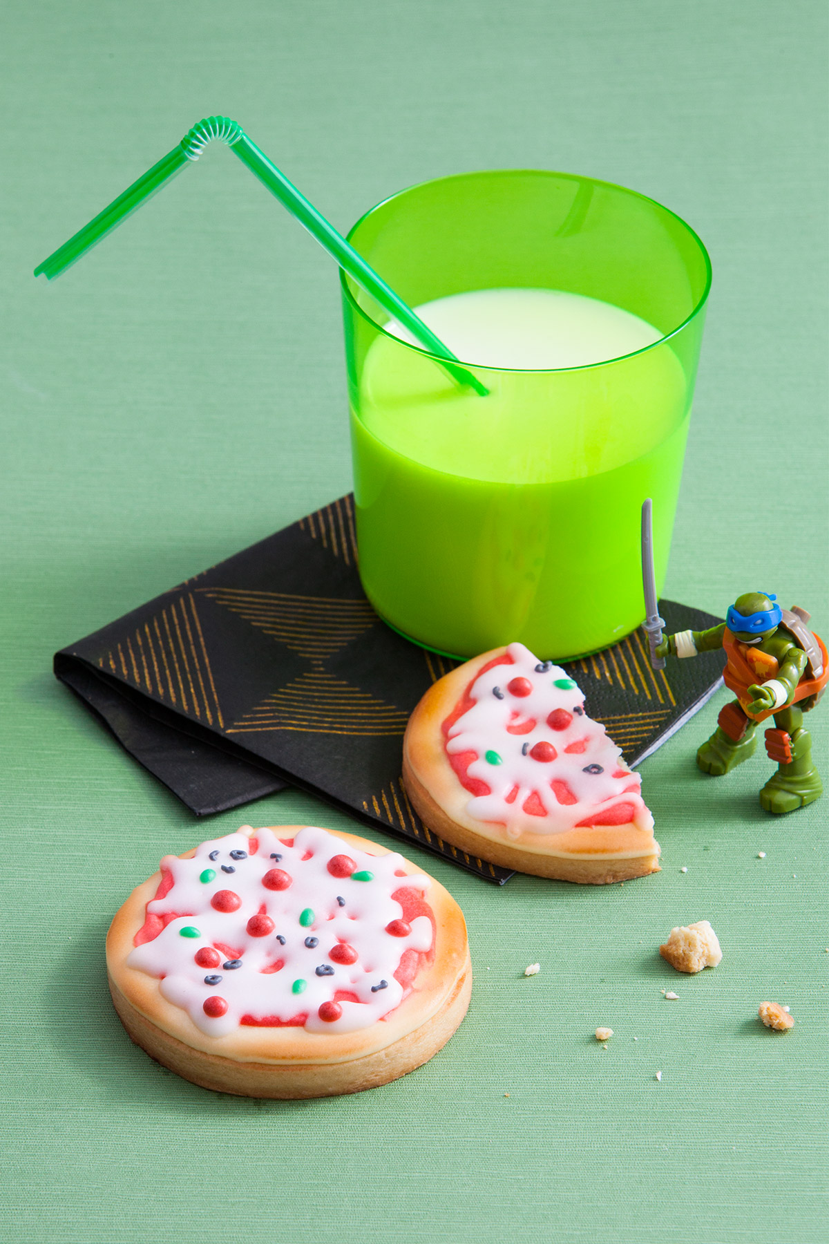 TMNT Pizza Cookies Recipe