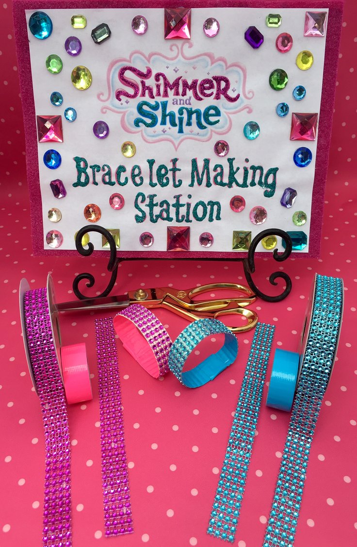 Shimmer and Shine Bracelet Making Station