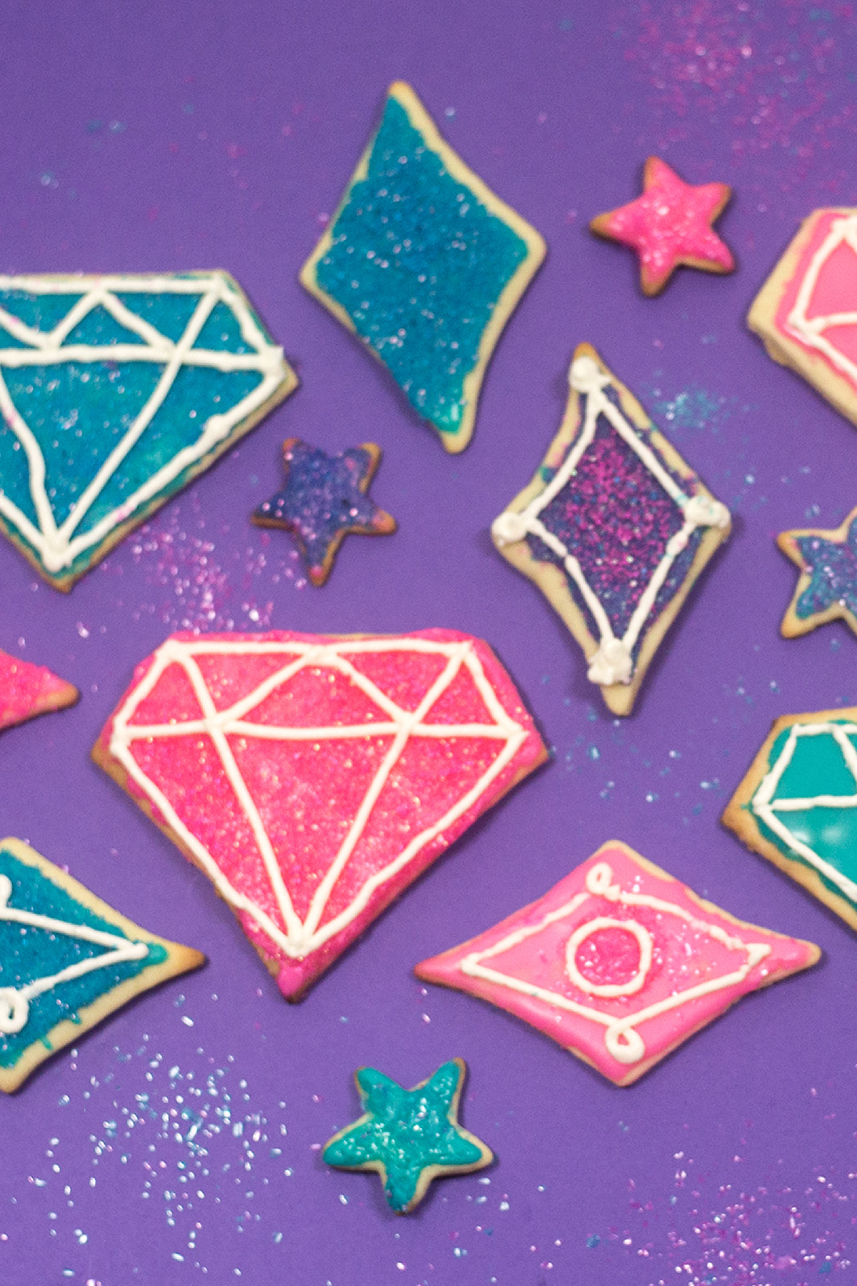 Shimmer and Shine Gem Cookies