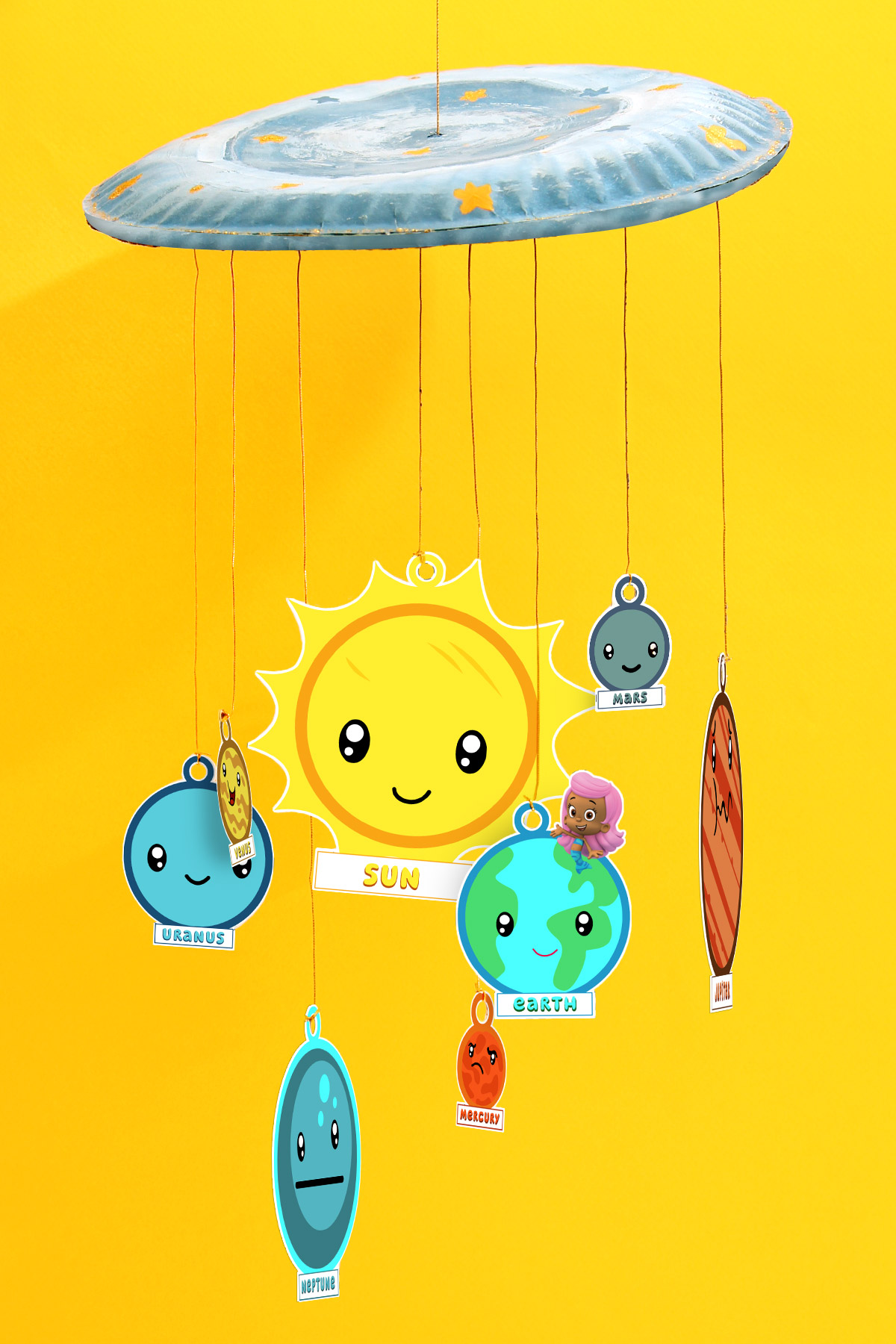 Bubble Guppies Solar System Craft