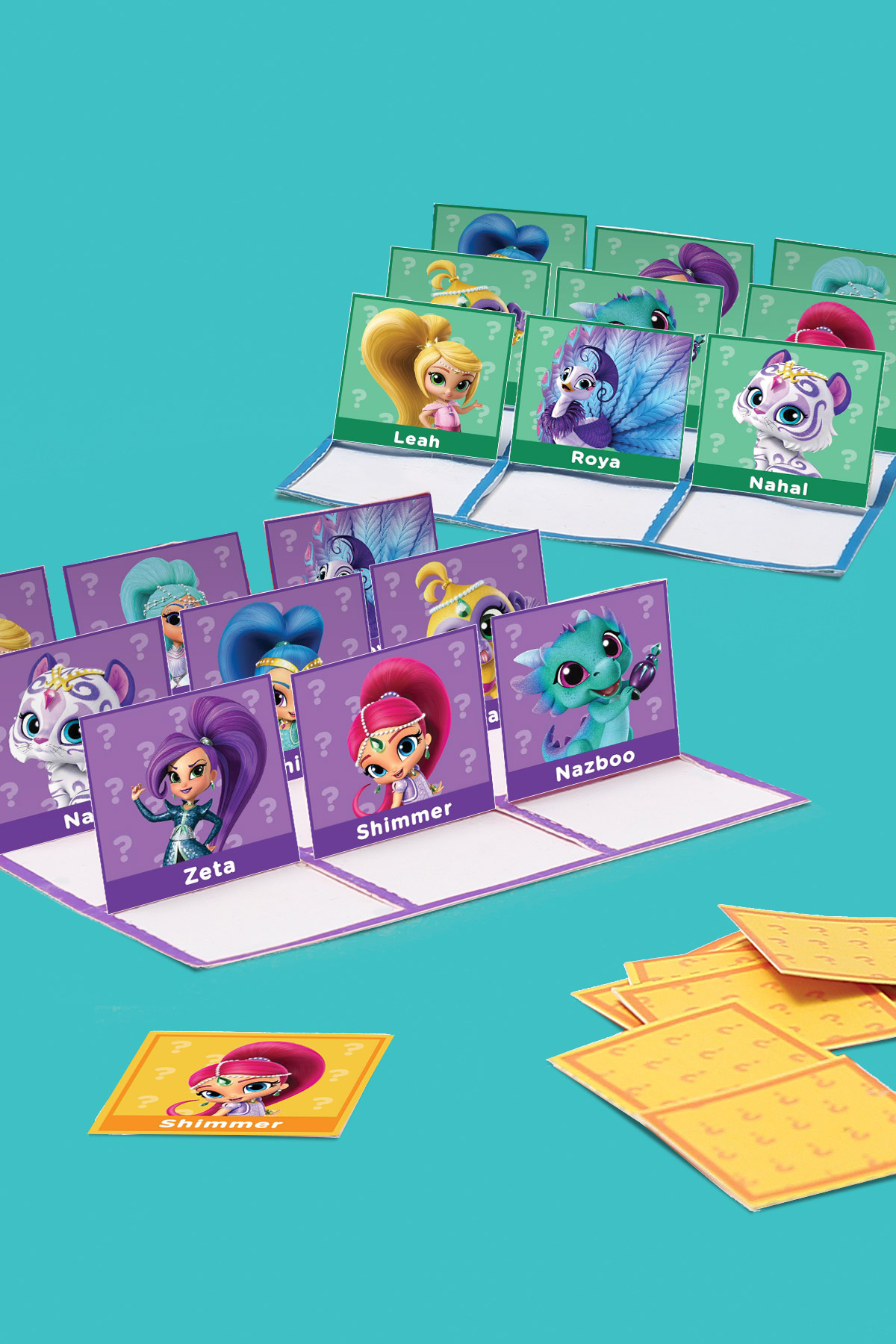 Shimmer and Shine Guess Who Game