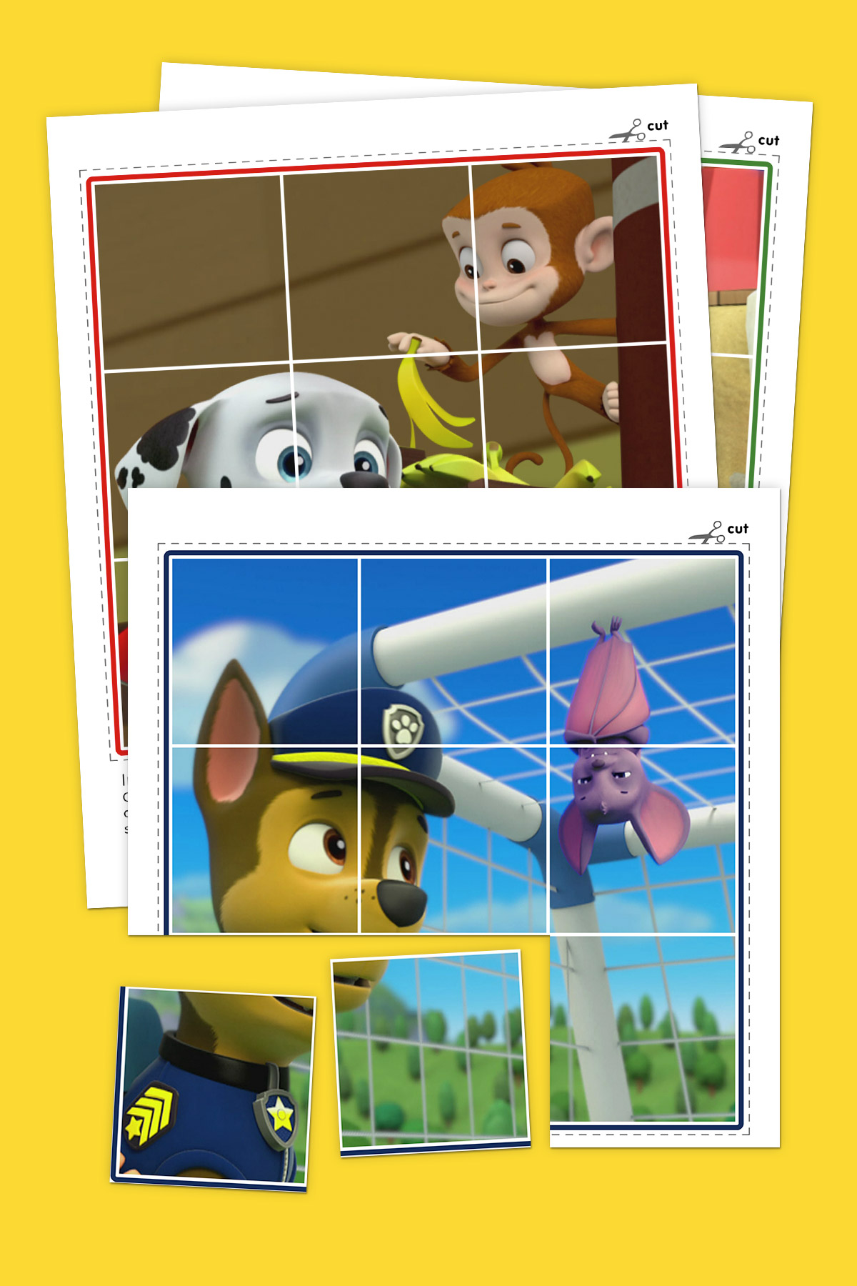 Animals of PAW Patrol Puzzle Pack