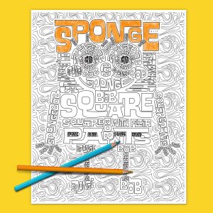 SpongeBob's Very Grown-Up Coloring Book (SpongeBob SquarePants) (Adult  Coloring Book)