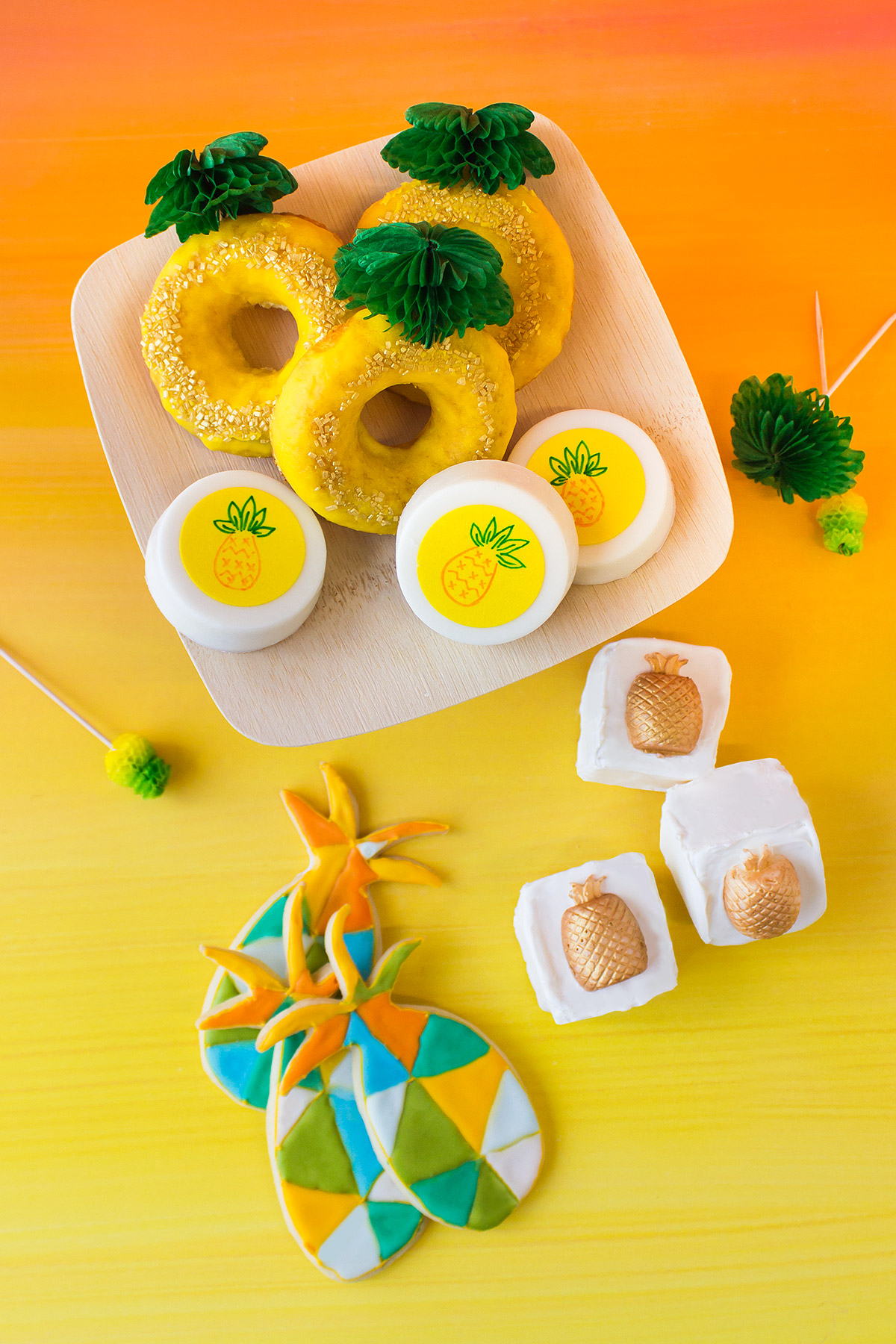 Spongebob Pineapple Baked Goods