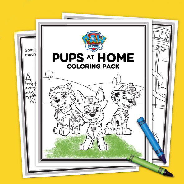 PAW Patrol Coloring Pages | Nickelodeon Parents
