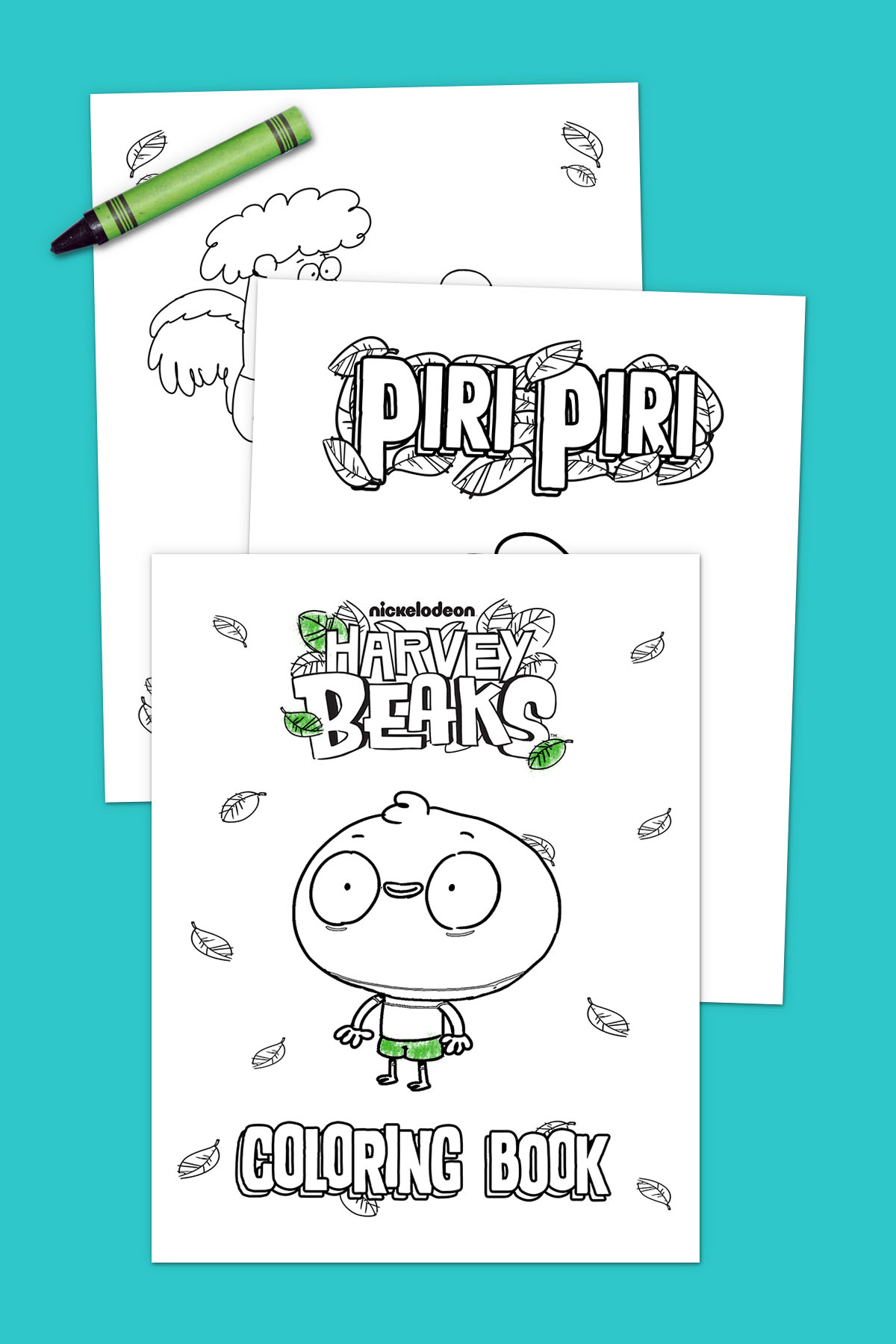 Harvey Beaks Coloring Pack