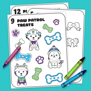 12 Days of Nick Jr. Coloring