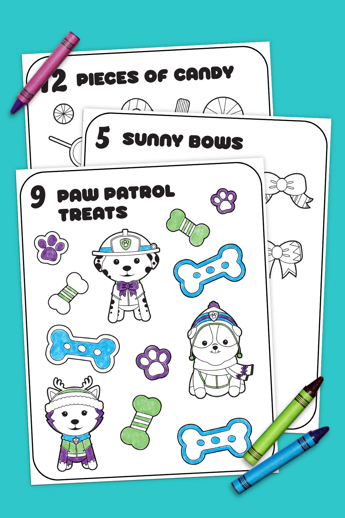 12 Days of Nick Jr. Coloring Bookck