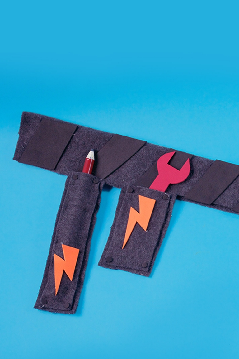 ★ How to make a tool belt for halloween
