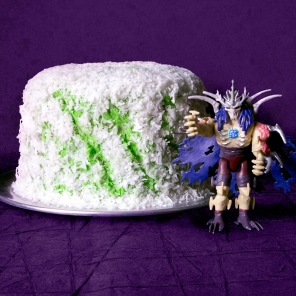 TMNT Super Shredded Snow Cake
