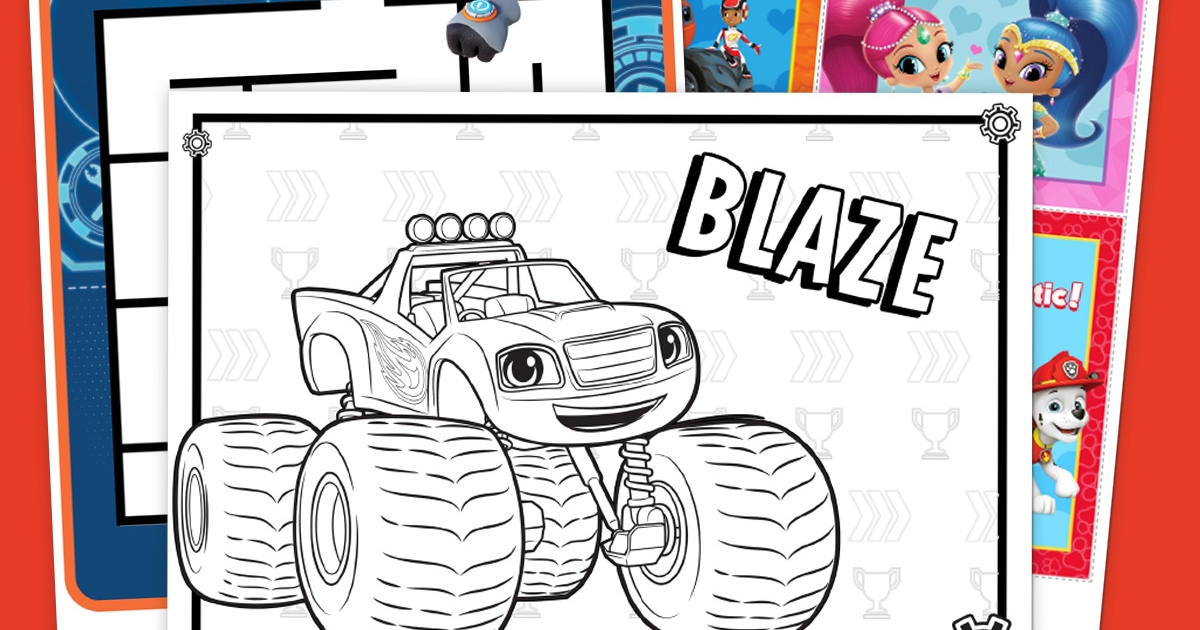 Blaze and the Monster Machines Coloring Pages - Best Coloring Pages For Kids