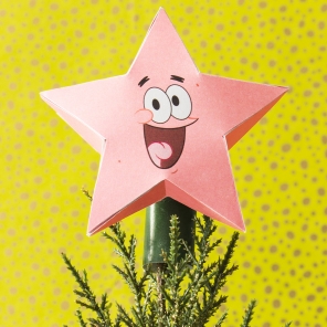 Patrick Star Tree Topper