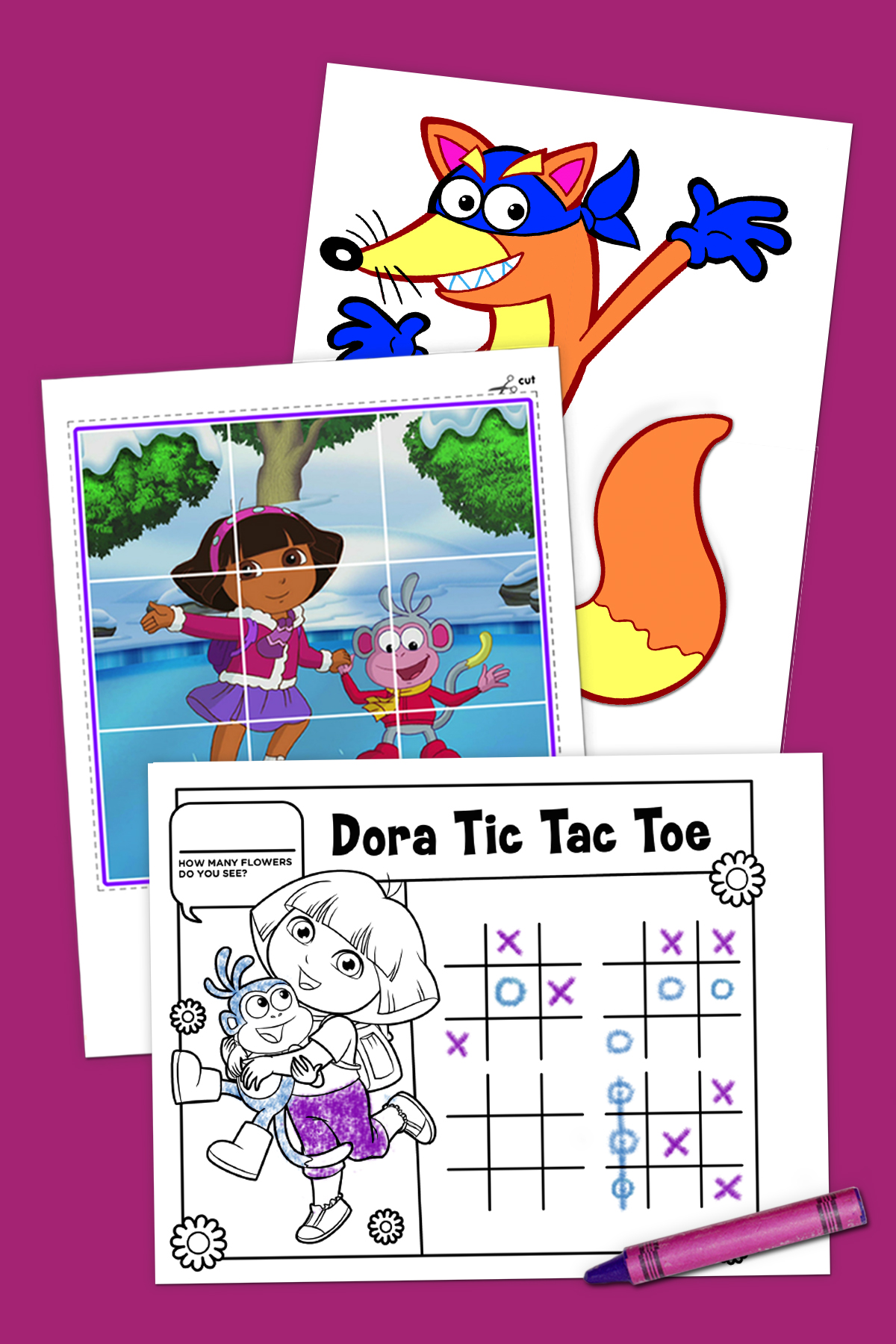 Top 10 Dora Printables of All Time