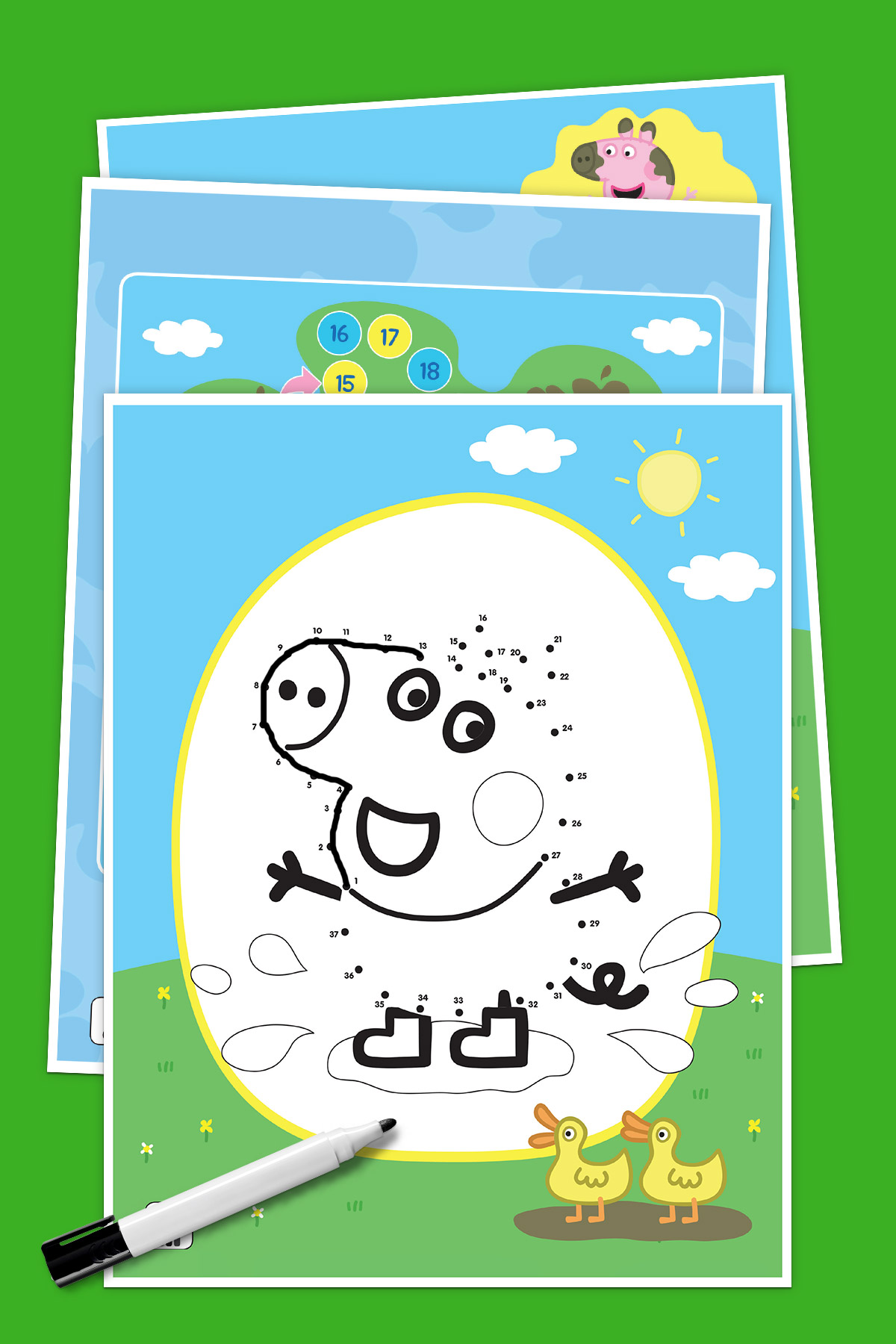 Peppa Pig coloring pages printable games