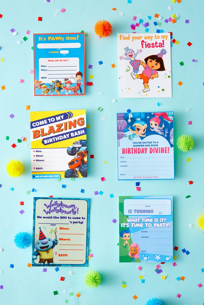 Nick Jr. Printable Birthday Party Invitations | Nickelodeon Parents