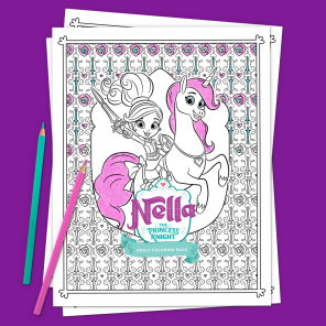 Nella Adult Coloring Pack