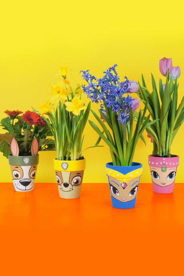 Nick Jr. Springtime Flower Pots