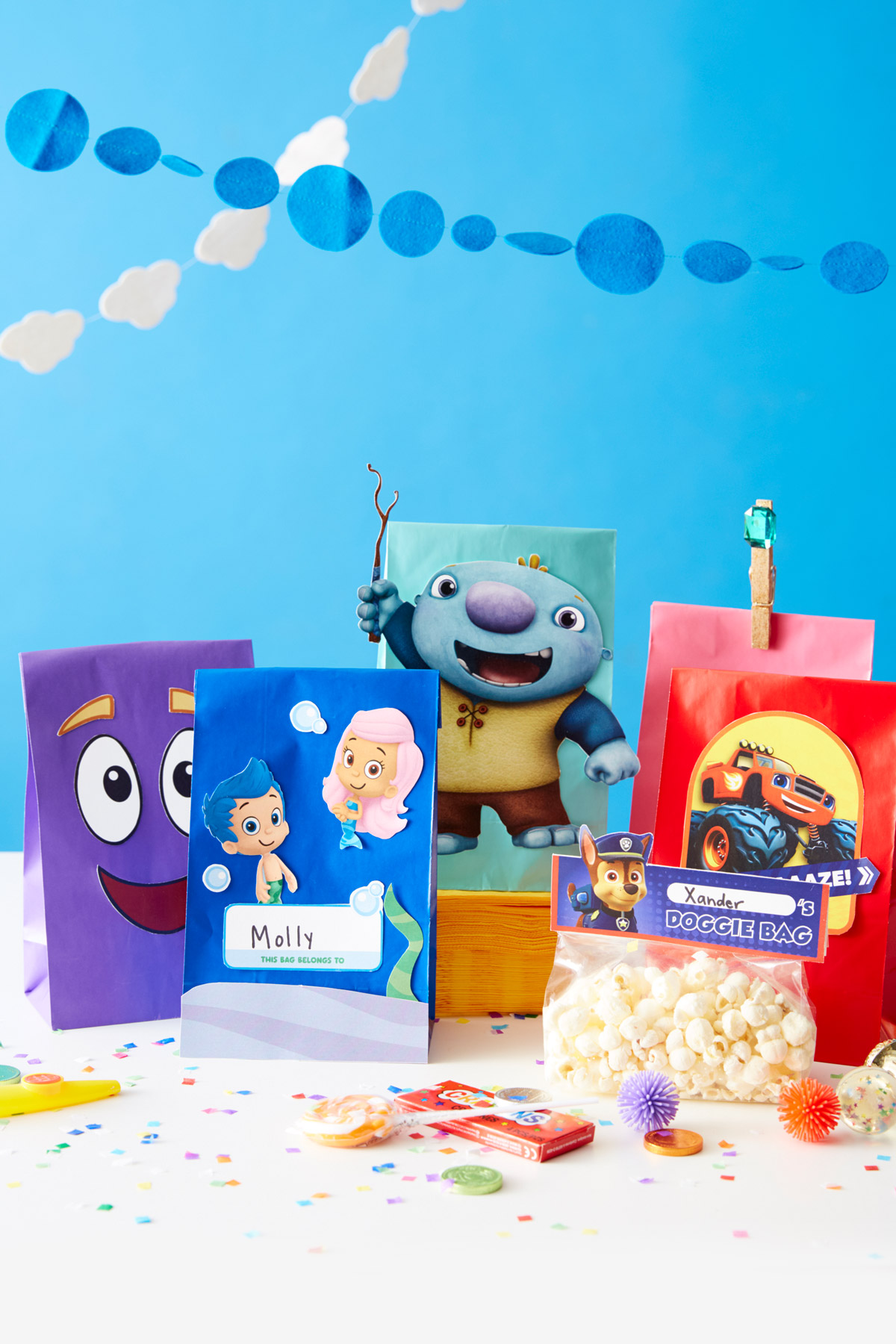 Nick Jr. Printable Goody Bags