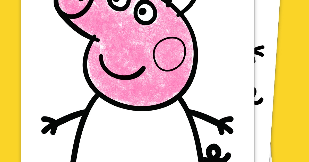 Featured image of post Family Coloring Pages Of Peppa Pig : Her real name is amanda pig.