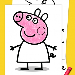 Peppa Pig Coloring Pack