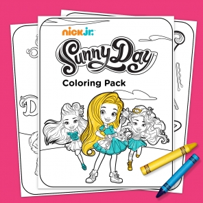 Sunny Day Coloring Pack
