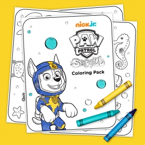 Sea Patrol Coloring Pack