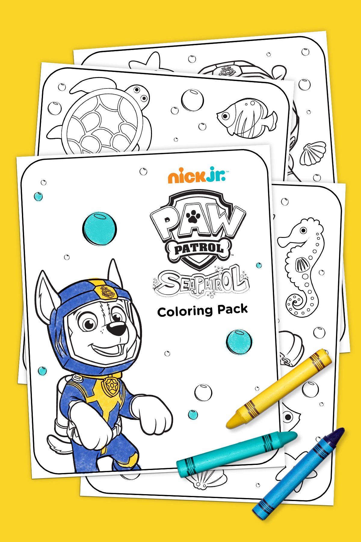 free printable paw patrol coloring pages