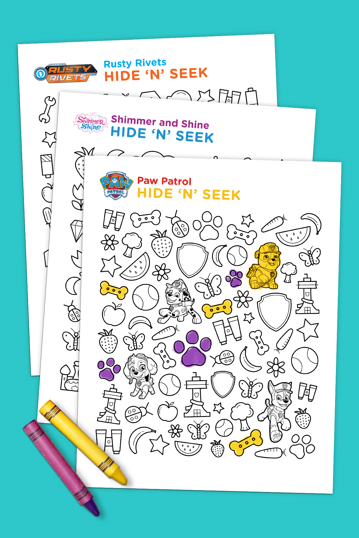 Hide & Seek Activity For Kids