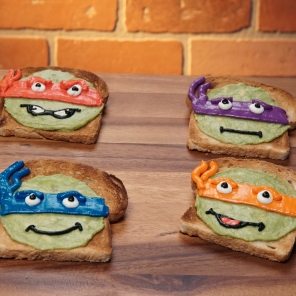 TMNT Booyakasha Avocado Toast