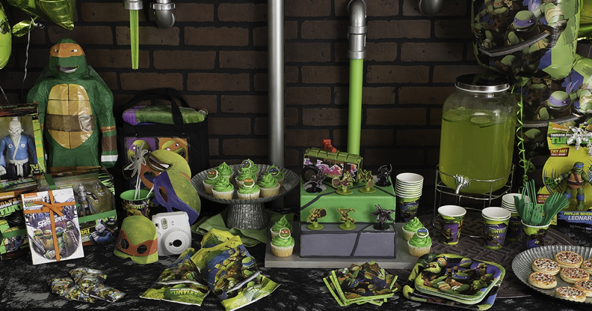 TMNT Teenage Mutant Ninja Turtles Birthday Party Supplies