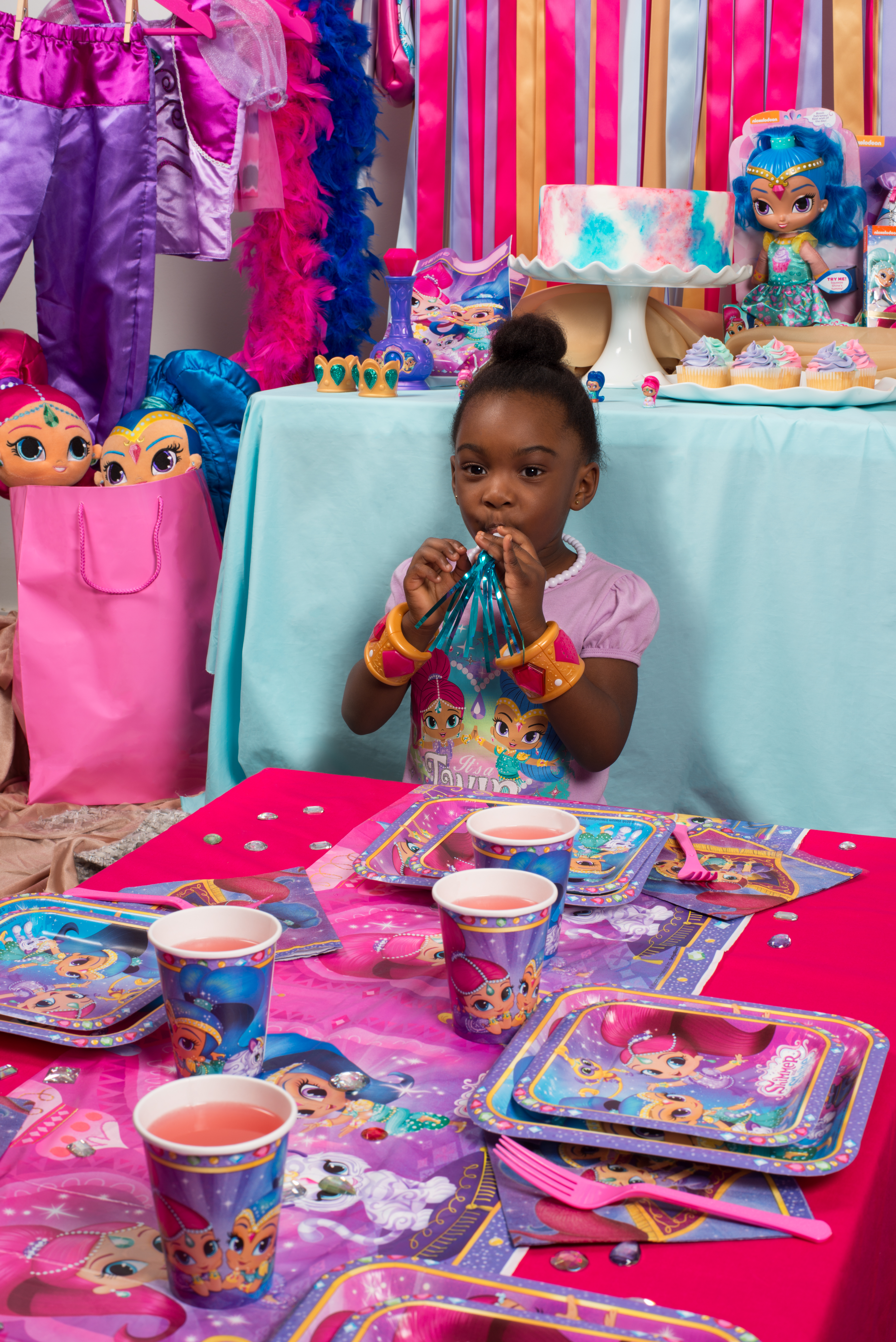 Sparkly Shimmer and Shine Birthday Party