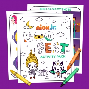 Nick Jr. Boo Fest Activity Pack
