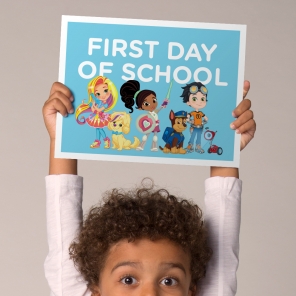 First Day of School Printable Sign