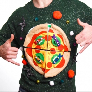 TMNT DIY Holiday Sweater