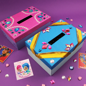 Shimmer and Shine Valentine Card Box