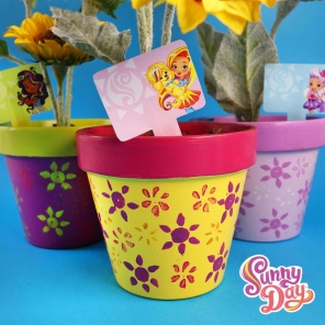 Sunny Day Flower Pot